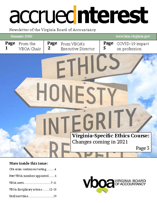 Bản tin mùa hè 2020